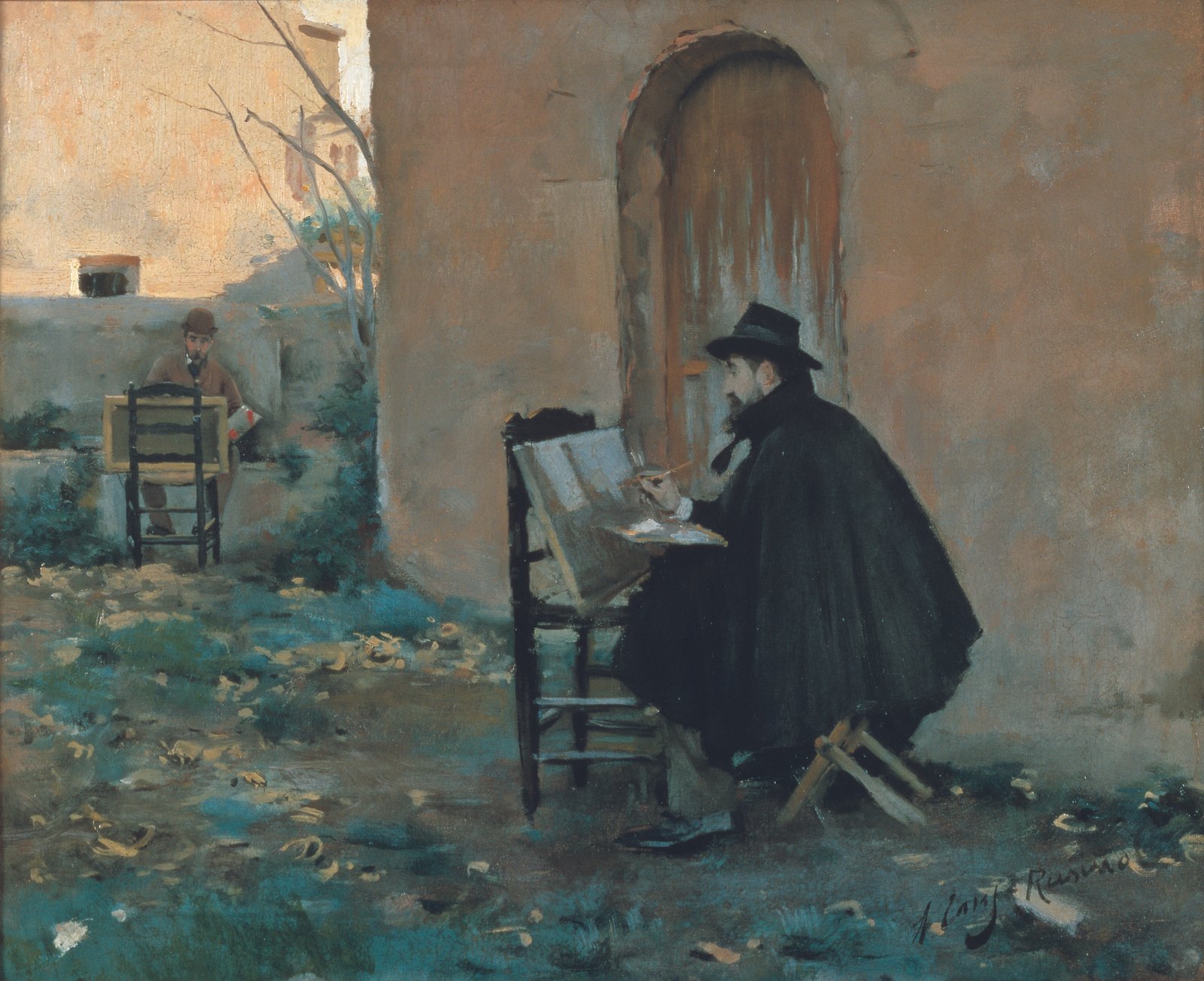 Santiago Rusi Ol Y Ram N Casas Precursores Del Modernismo Catal N