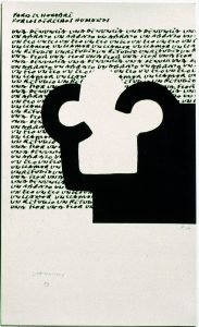 Para el hombre por los derechos humanos,1980. Colección familia Chillida-Belzunce/Fotografía:Dorothea van der Koeren.