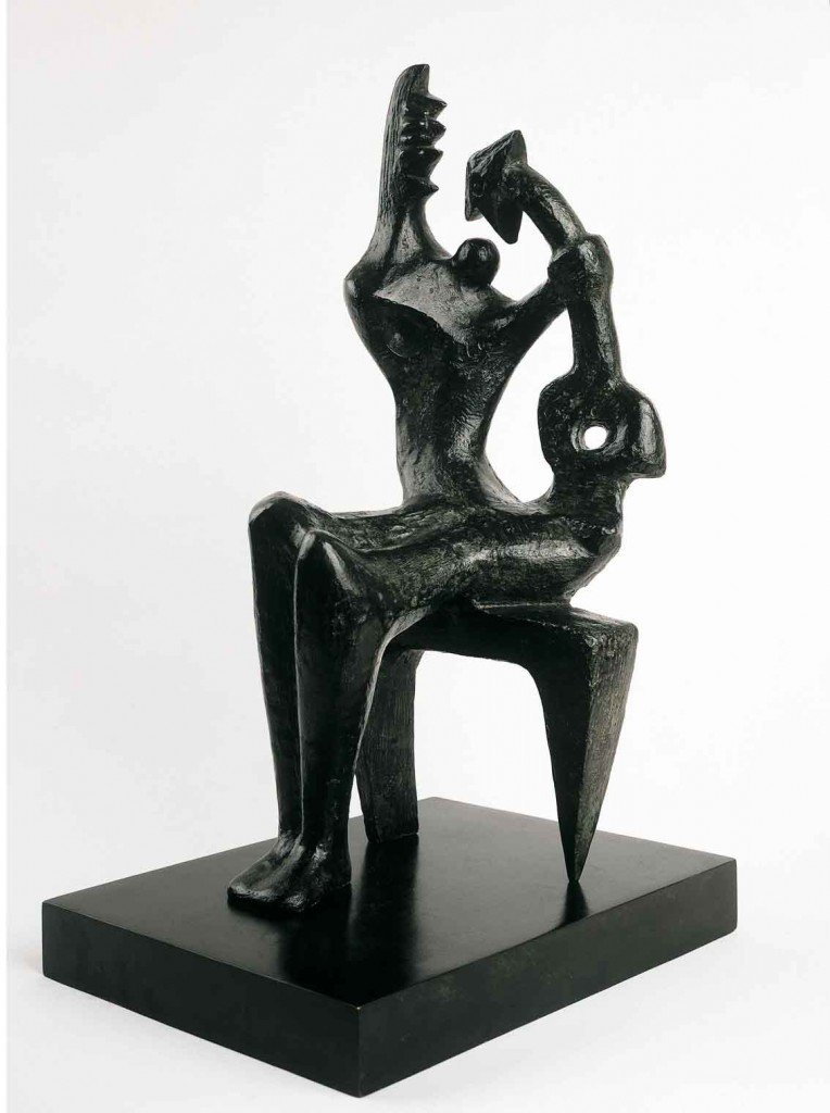 Madre e hijo, de Henry Moore, 1953.