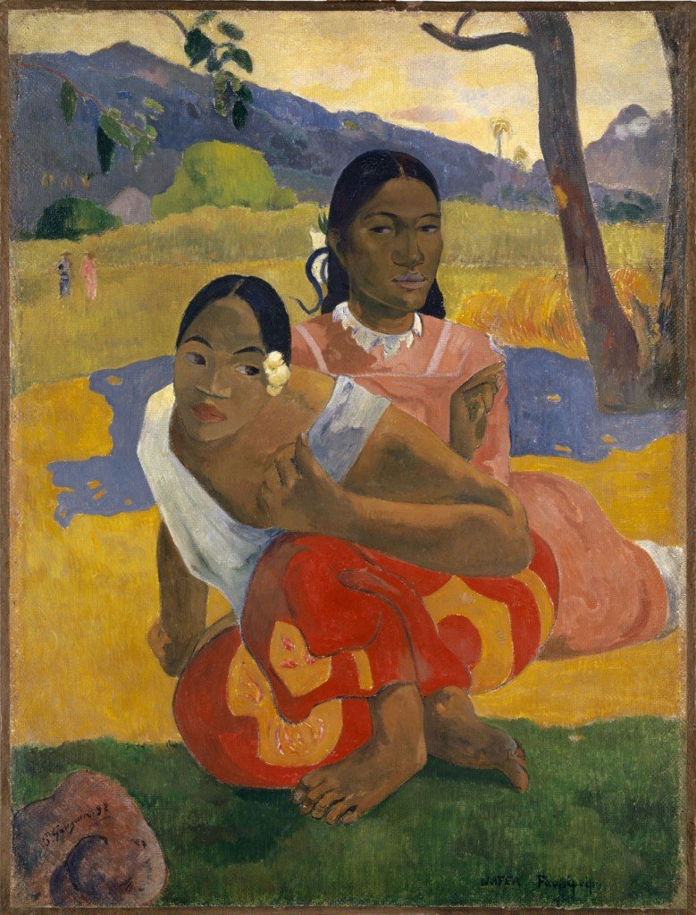 NAFEA faa ipoipo (¿Cuándo te casarás?), de Paul Gauguin, 1892, óleo sobre lienzo, Rudolf Staechelin.