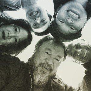 Ai Weiwei, 9 de marzo de, 2015, foto publicada en Instagram, © Ai Weiwei.