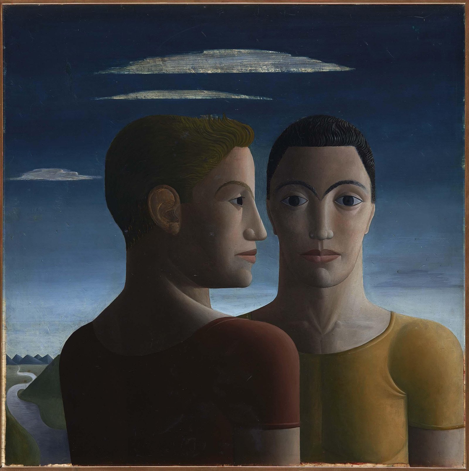 Los atletas, de Luis Castellano, h. 1940, Madrid, Museo Reina Sofía.