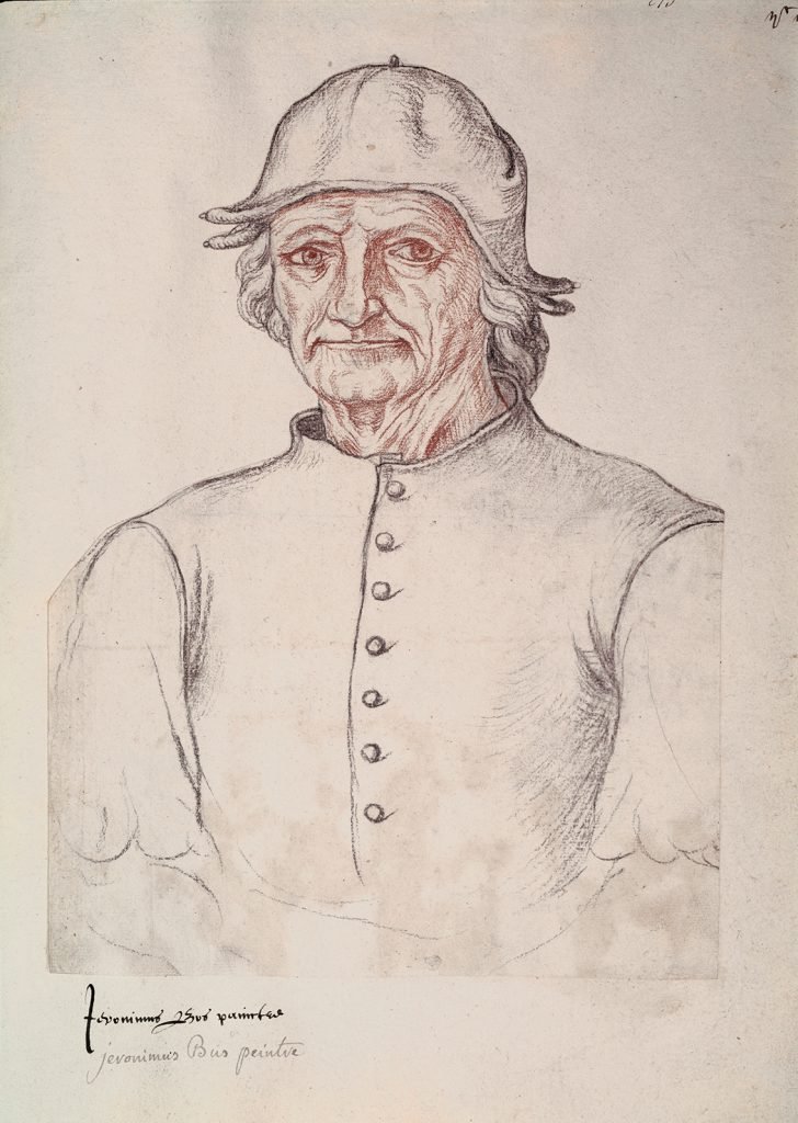 Retrato del Bosco, de Jacques Le Boucq, h. 1550, Arras, Biblioteca Municipal.
