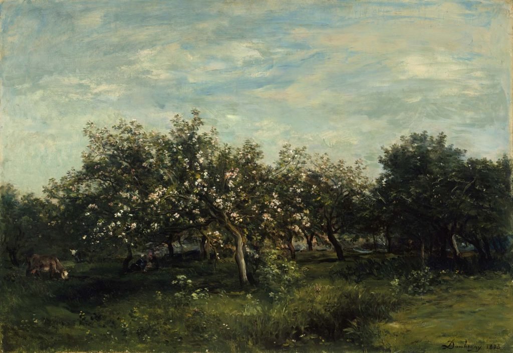 Appelbloesems, de Daubigny.