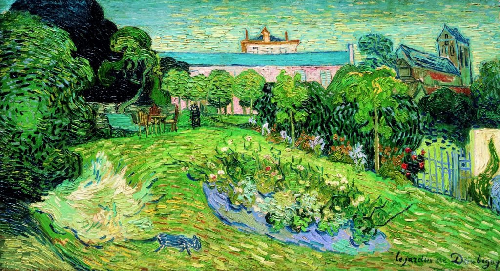 De tuin van Daubigny, de Van Gogh.