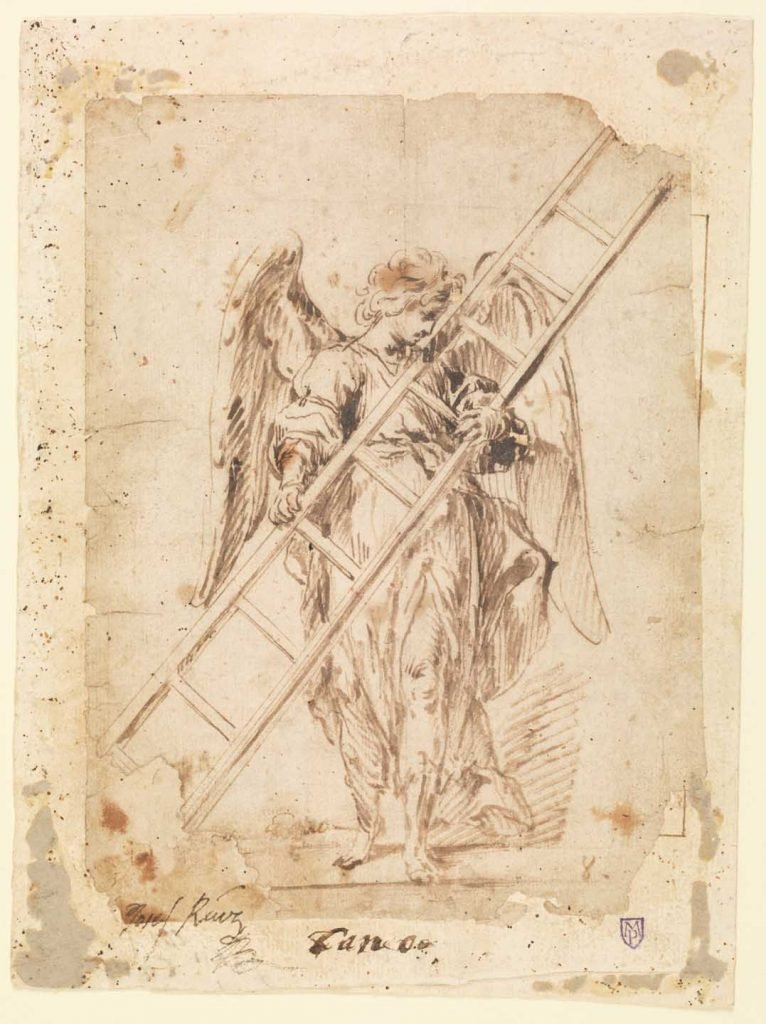 Ángel con la escalera de la Pasión, Madrid, Museo del Prado.