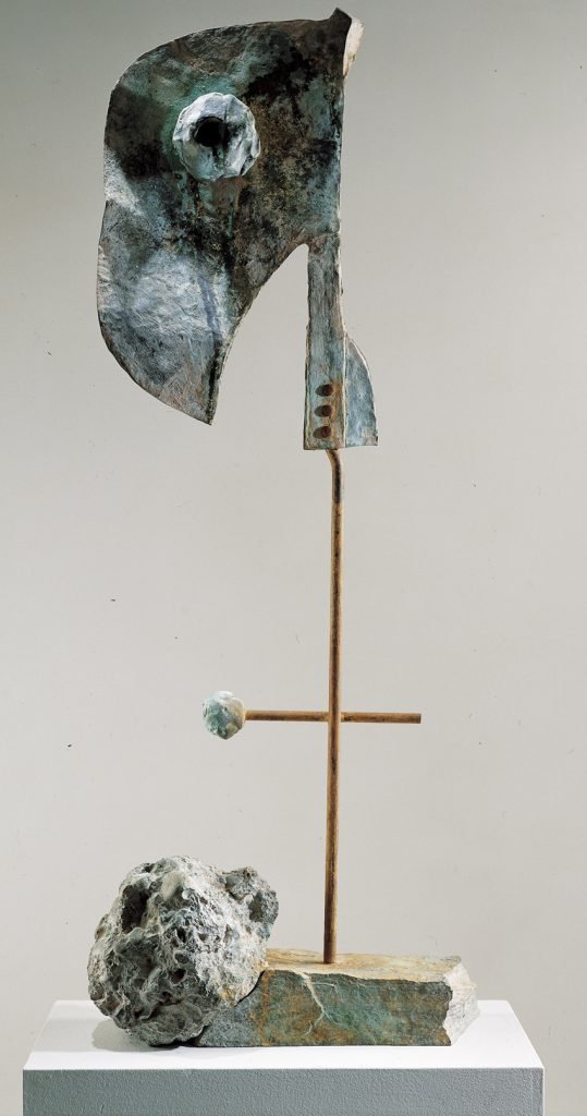 Figure, 1981, bronce, 126 x 50 x 28 cm, bronce, 4/6, cortesía de la galería Lelong, París.